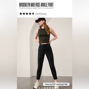 Athleta Size 12 Brooklyn Ankle Pants Women's